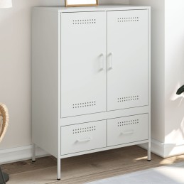 Highboard Weiß 68x39x101,5...