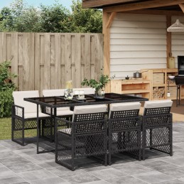 7-tlg. Garten-Essgruppe mit...