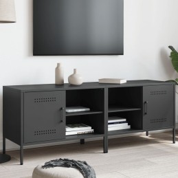 TV-Schränke 2 Stk. Schwarz...