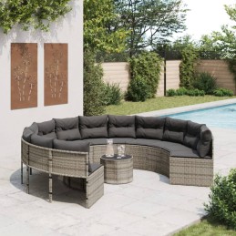 Gartensofa mit Tisch und...