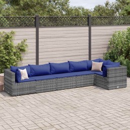 6-tlg. Garten-Lounge-Set...