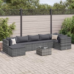 8-tlg. Garten-Lounge-Set...