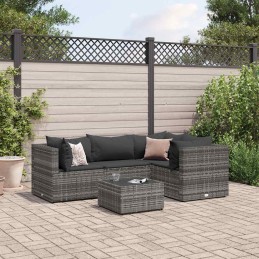 5-tlg. Garten-Lounge-Set...