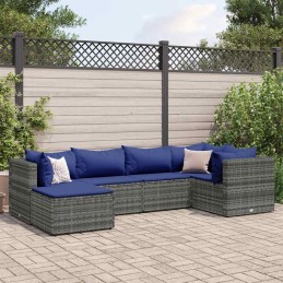 6-tlg. Garten-Lounge-Set...