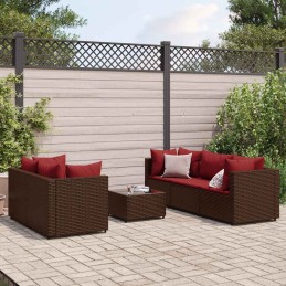 6-tlg. Garten-Lounge-Set...