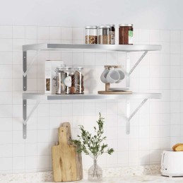 Wandregale 2 Stk. 75x40x3...