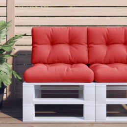 Palettenkissen Rot 50x40x12...