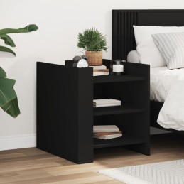 Nachttisch Schwarz 45x50x50...