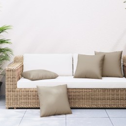 Sofakissen 4 Stk. Taupe...
