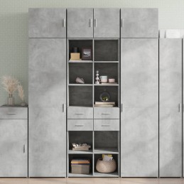 Hochschrank Betongrau...