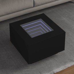 LED-Couchtisch Schwarz...
