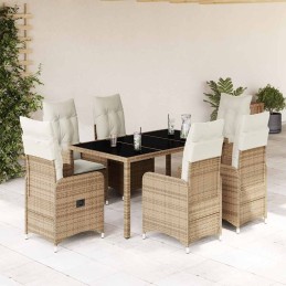 7-tlg. Garten-Bistro-Set...