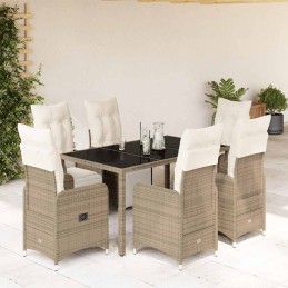 7-tlg. Garten-Bistro-Set...