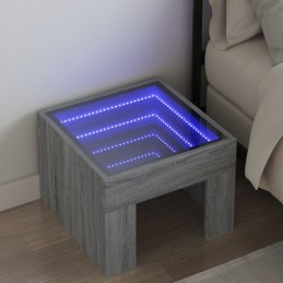 Nachttisch mit Infinity-LED...