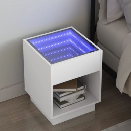 Nachttisch mit Infinity-LED...