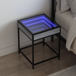 Nachttisch mit Infinity-LED...