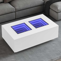 Couchtisch mit Infinity-LED...