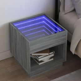 Nachttisch mit Infinity-LED...
