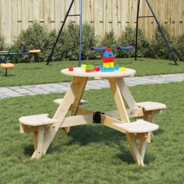 Picknicktisch für 4 Kinder...