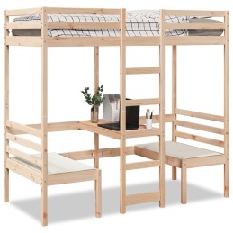 Hochbett mit Schreibtisch &...