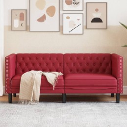 Chesterfield-Sofa 2-Sitzer...