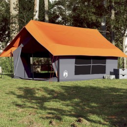 Campingzelt 5 Personen Grau...