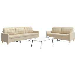 2-tlg. Sofagarnitur Creme...