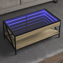 Couchtisch mit Infinity-LED...