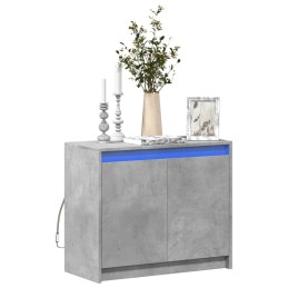 LED-Sideboard Betongrau...
