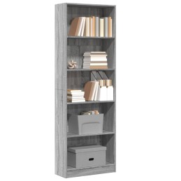 Bücherregal Grau Sonoma...