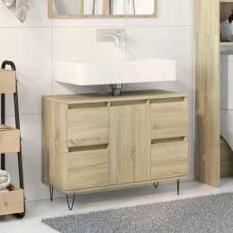 Badschrank Sonoma-Eiche...