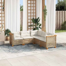 5-tlg. Garten-Sofagarnitur...