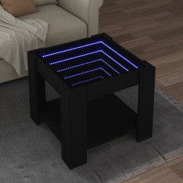 LED-Couchtisch Schwarz...