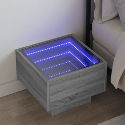 Nachttisch mit Infinity-LED...