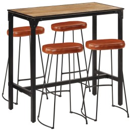 5-tlg. Bar-Set Raues...