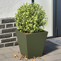 Pflanzkübel 2 Stk. Olivgrün...
