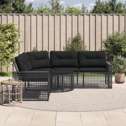 Gartensofa in L-Form mit...