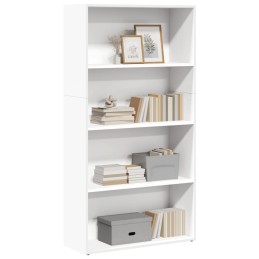 Bücherregal Weiß 80x30x152...