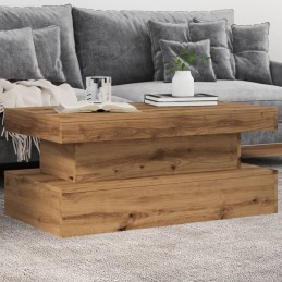 Couchtisch mit LED-Leuchten...