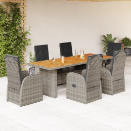7-tlg. Garten-Essgruppe mit...