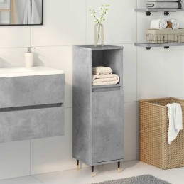 Badschrank Betongrau...