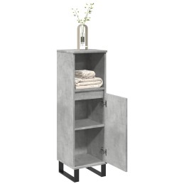 Badschrank Betongrau...