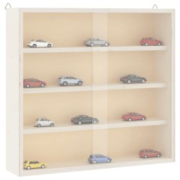 Sammlervitrine aus Holz mit...