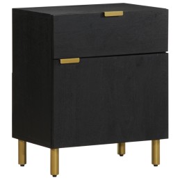 Nachttisch Schwarz 50x33x60...