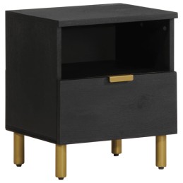 Nachttisch Schwarz 40x33x46...
