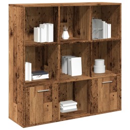 Bücherschrank Altholz-Optik...