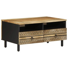 Couchtisch Schwarz 80x54x40...