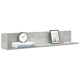 Wandregale 2 Stk. Betongrau...