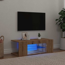 TV-Schrank mit LED-Leuchten...