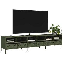 TV-Schrank Olivgrün...